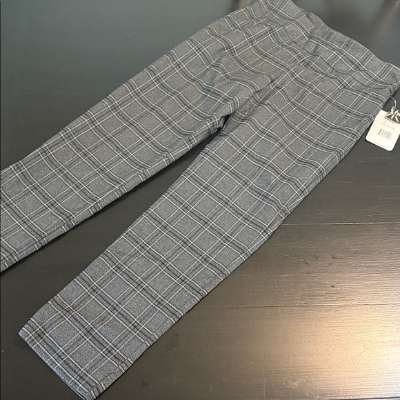 Zac & Rachel Black and Gray Plaid Trousers - Picture 1 of 7